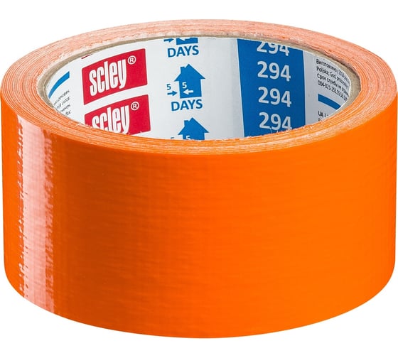 Штукатурная тканевая лента SCLEY серия 294, 48 мм х 33 м, оранжевая 0320-943348 1