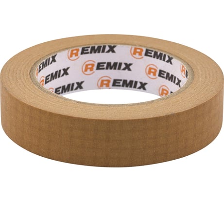 Малярная лента REMIX коричневая 25х40, 80 град. 6334025