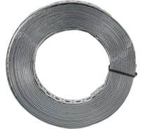 Монтажная оцинкованная лента полоса REXANT перфорированная прямая, рулон 25 м 07-7107-4