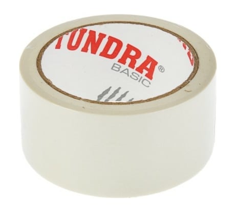 Малярная лента TUNDRA 48 мм x 25 м, самоклеящаяся, бумажная основа 3564114