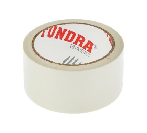 Малярная лента TUNDRA 48 мм x 25 м, самоклеящаяся, бумажная основа 3564114