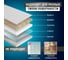 Клейкая алюминиевая лента BRAUBERG 50 мм х 40 м, термо- и морозостойкая 606769 7