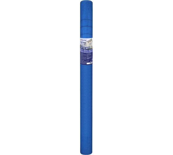 Сетка стеклотканевая фасадная Polinet 5х5мм 1х9м 160 гр/м2 270065 1