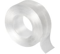 Нано-лента клейкая двусторонняя PARK многоразовая, прозрачная, усиленная, 2 м 108114