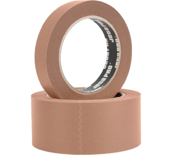 Маскирующая лента Jeta PRO BROWN 80С-30мин, коричневая, 50ммx40м 58180/50