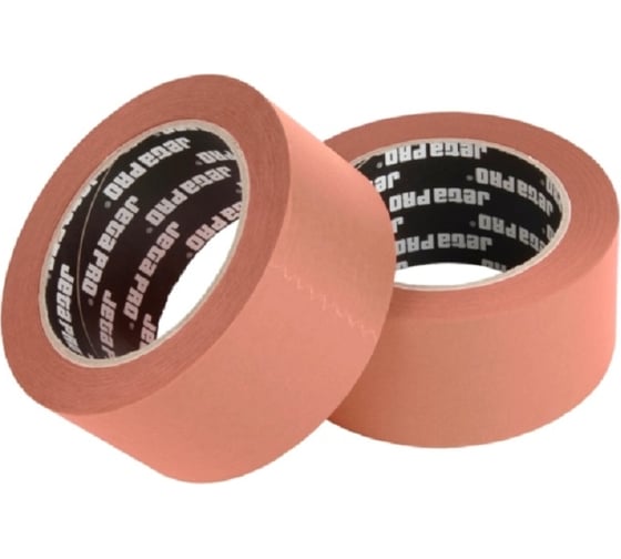 Маскирующая лента Jeta PRO BROWN 80С-30мин, коричневая, 50ммx40м 58180/50