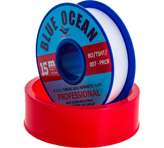 ФУМ-лента Blue Ocean 19мм х 0,2мм х 15м BO/TSHT/022