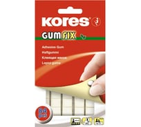 Клейкая лента-масса Kores Gum Fix удаляемая 84 шт/уп 81596