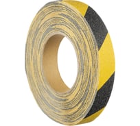 Противоскользящая лента Mehlhose GmbH тип Basic, цвет желто-черный, 25 мм х 18,3 м MAWR025183