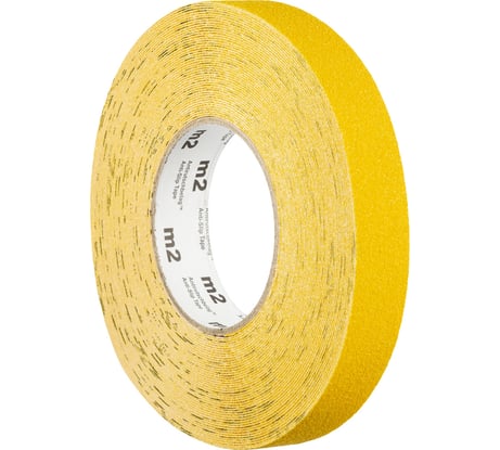 Противоскользящая лента Mehlhose GmbH цвет желтый, 25 мм х 18, 3м M1GR025183
