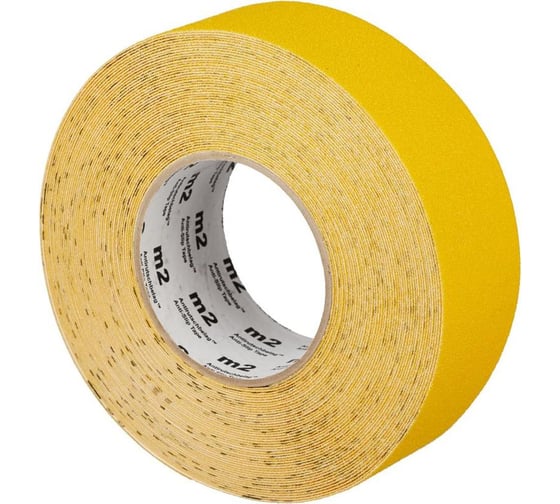 Противоскользящая лента Mehlhose GmbH цвет желтый, 25 мм х 18,3 м M2GR025183