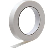 Двусторонняя клейкая лента на вспененной основе БИКОМ белая, 9 мм х 25 м, толщина 1 мм 345743