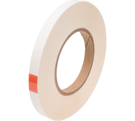 Двусторонняя клейкая лента Биком на нетканой основе, 9 мм, 50 м, толщина 160 мкм 345755