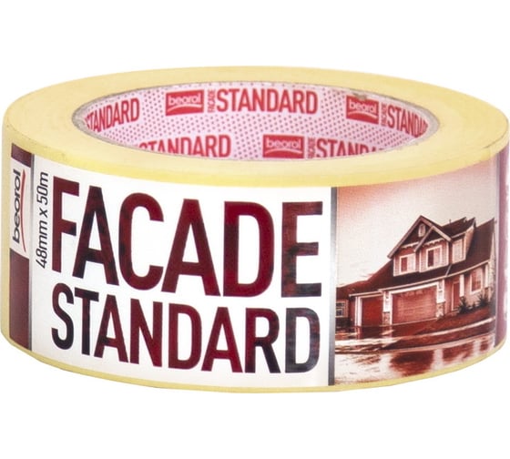 Малярная лента BEOROL Facade Standard 48 мм х 50 м 206359