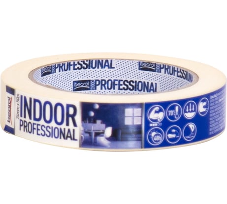 Малярная лента BEOROL Professional 24 мм х 50 м 206355