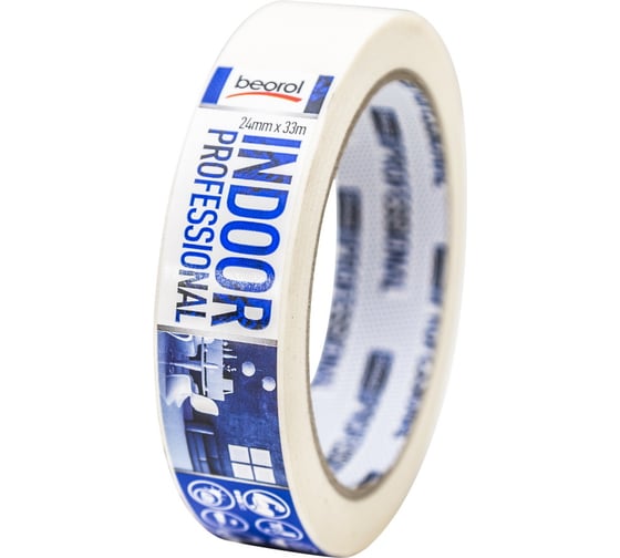 Малярная лента BEOROL Professional 24 мм х 33 м 206352