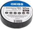 Изолента ПВХ Oxiss 130 мкм 15мм х10м, чёрная 4630025424251 2