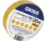 Изолента ПВХ Oxiss 150 мкм 19мм х20м, жёлтая 4630025425050 1