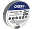 Изолента ПВХ Oxiss 130 мкм 19мм х20м серая 4630025424633 1