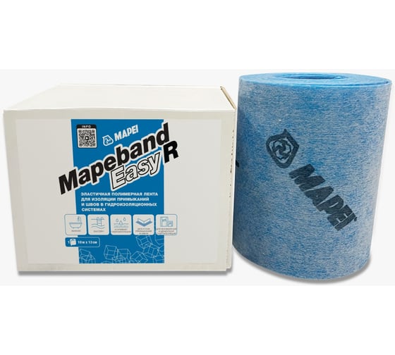Гидроизоляционная лента MAPEI MAPEBAND EASY R в упаковке 10 м. п 7976610