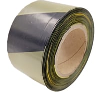 Лента оградительная UVE ЛО-250 желто/черная LO-250-yb
