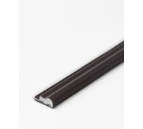 Уплотнитель без маркировки для деревянных окон KOMFORT москитные системы QL 3070 коричневый, 8 м УМД03118