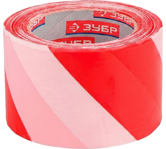 Лента сигнальная SAMGRUPP 50 мм./200 м. красно-белая SR-069050200