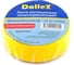 Изоляционная ПВХ лента DolleX PVC, желтая, 19 мм х 9,10 м, 10 шт. ET10-YLW 1