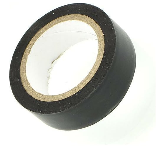 Изоляционная ПВХ лента DolleX PVC, черная, 19 мм х 9,10 м, 10 шт. ET10-BLACK