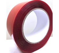 Акриловая клейкая лента двухсторонняя NewLine прозрачная 48 мм х 5 м 01048