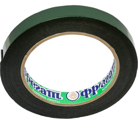 Монтажная лента Фрегат двухсторонняя, 15 мм х 5 м МЧ1505С