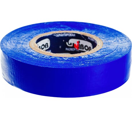 Изолента ПВХ UNIBOB 15 мм х 20 м, синяя 211763