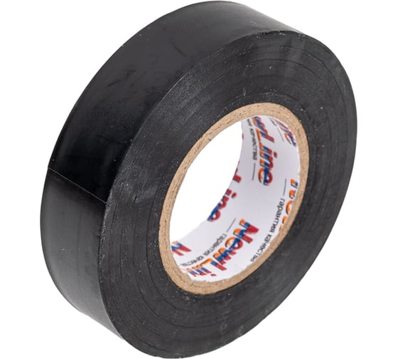 Изолента ПВХ NewLine 19 мм х 20 м черная, спайка 10 шт. 01064
