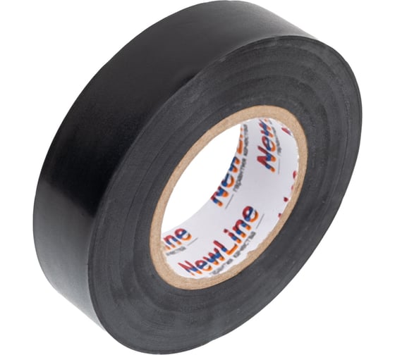 Изолента ПВХ NewLine 19 мм х 20 м черная 01033