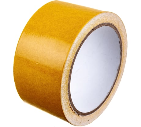 Двусторонняя клейкая лента на тканевой основе СИБРТЕХ 50 мм х 10 м 888125