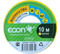 Изолента ECON 15/10/0,13, жёлтый 15101307