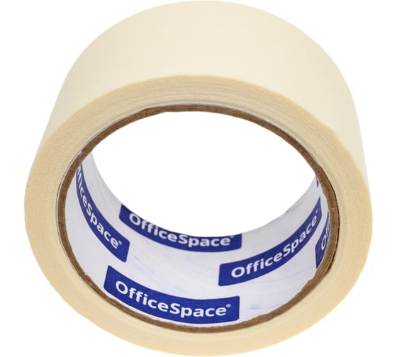 Малярная клейкая лента Office Space 48 мм х 24 м ШК КЛ_1795