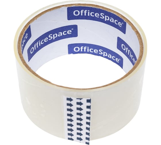 Упаковочная клейкая лента Office Space 48 мм х 15 м, 38 мкм ШК КЛ_1108