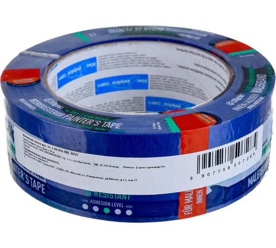 Малярная лента Blue Dolphin Painters Tape 38мм х 50м 01-1-02-EN SBL BDN