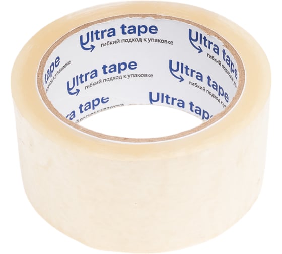Клейкая лента Ultra tape 48мм 66м 43мкм, прозрачная 4687205075352 1