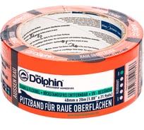 Малярная штукатурная лента для наружных работ Blue Dolphin Exterior Tape 48мм х 20м 03-1-02-EN