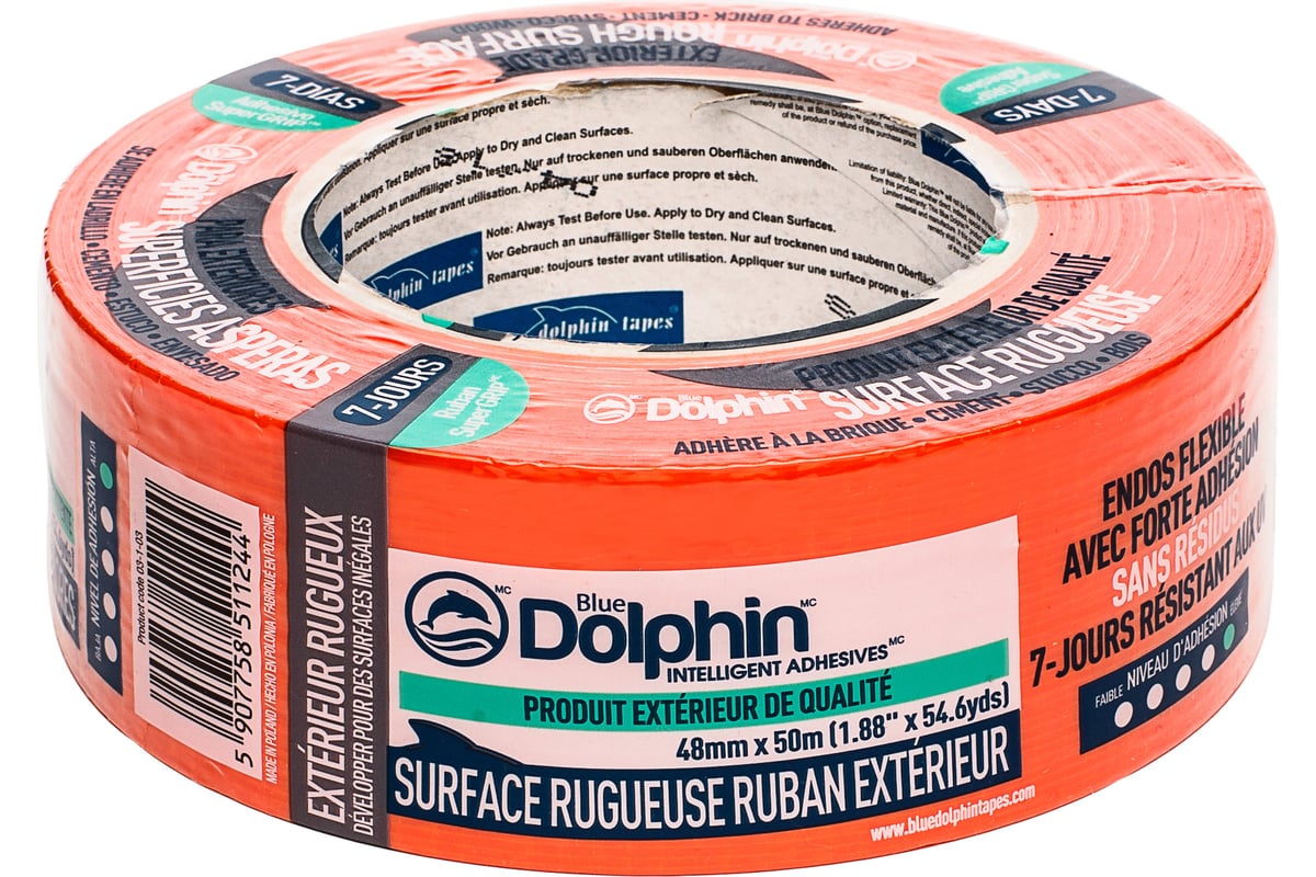 Малярная штукатурная лента для наружных работ Blue Dolphin Exterior ...