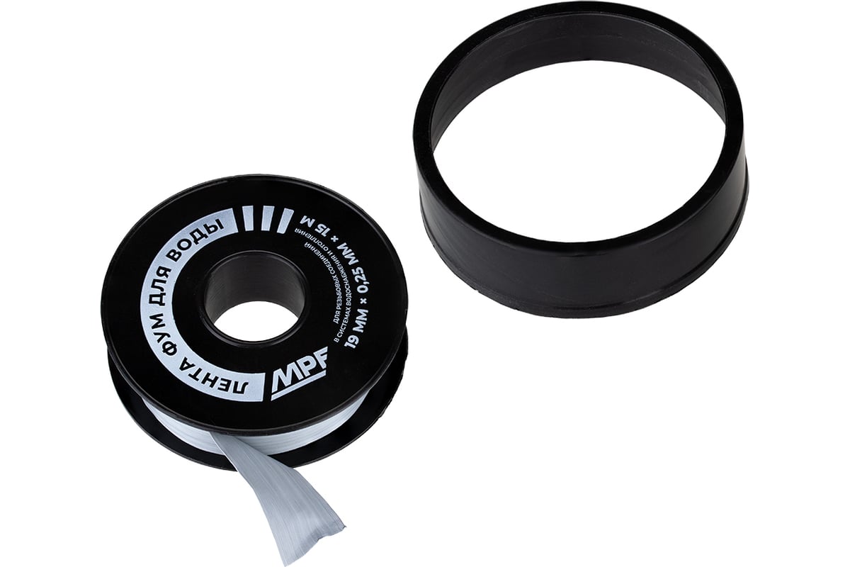 Лента ФУМ для воды MasterProf 19 мм x 0,25 мм x 15 м ИС.131432 ...