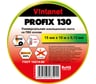 Изолента ПВХ универсальная VINTANET PROFIX130 желто-зеленая, рулон 15 мм x 10 м PF130YG1510