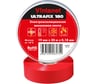 Изолента виниловая VINTANET морозостойкая ULTRAFIX180 красная, рулон 19 мм х 20 м UF180R1920