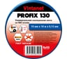 Изолента ПВХ универсальная VINTANET PROFIX130 синяя, рулон 15 мм x 10 м PF130B1510