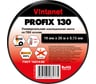 Изолента ПВХ универсальная VINTANET PROFIX130 черная, рулон 19 мм x 20 м PF130BL1920