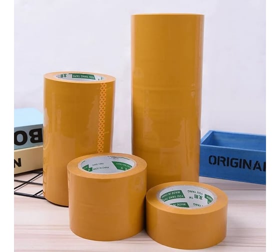 Скотч-лента Vitatools оранжевая широкая, 180 мм, 70 метров, 5 шт. S-O-180-70mm-5
