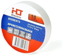 Изолента HLT ПВХ 0,15x19мм 10м упаковка 10 шт. белая 084-16-070