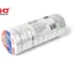 Изолента HLT ПВХ 0,15x19мм 10м упаковка 10 шт. белая 084-16-070 3